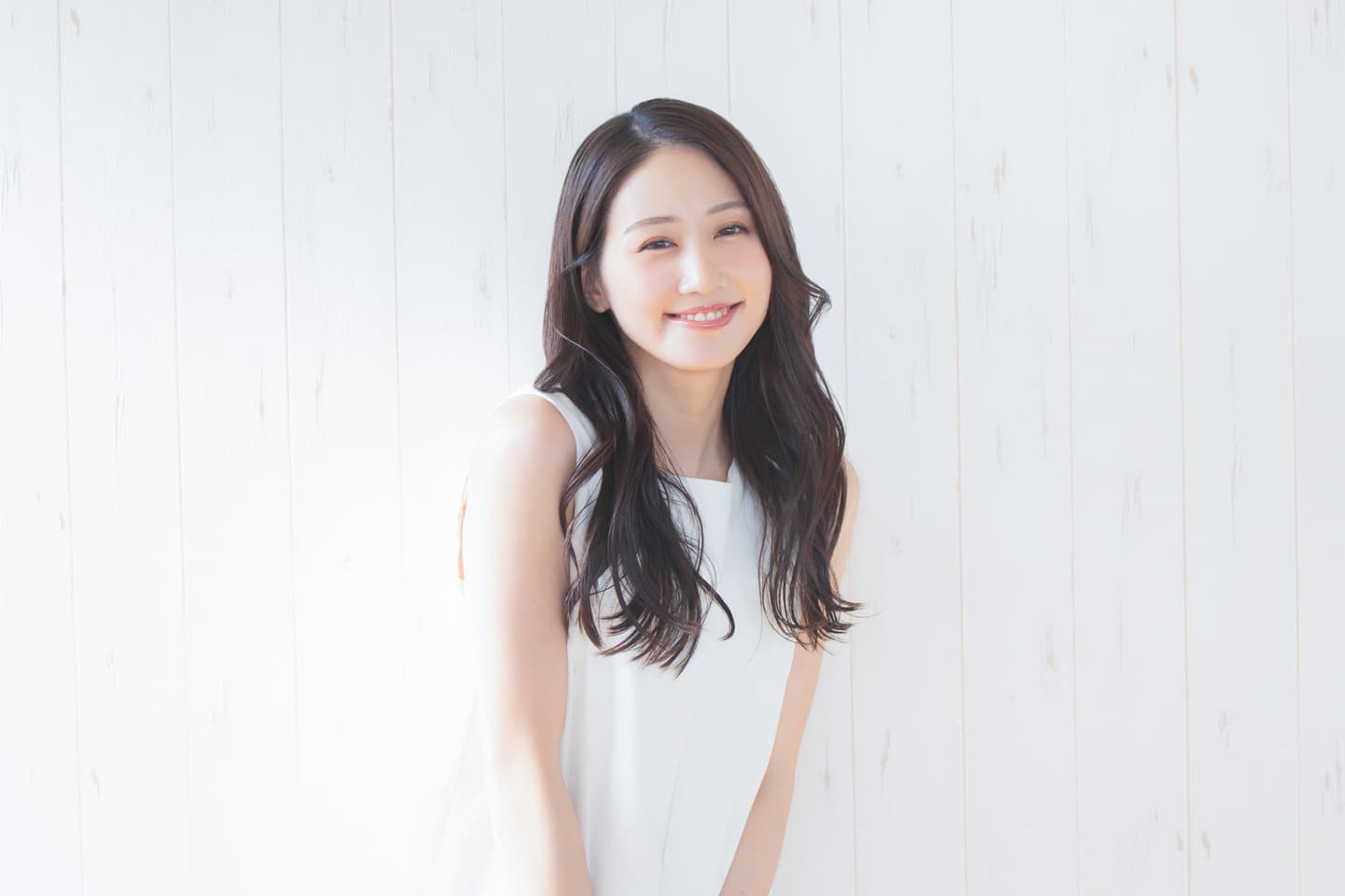 サラサラの髪の女性